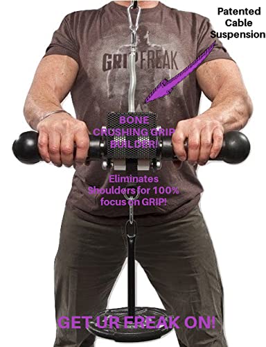 Fat Grip Wrist Roller for Grip & Forearm Strength Training