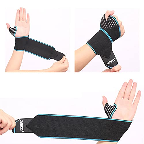 Adjustable Wrist Wrap Support for Weightlifting & Fitness Training