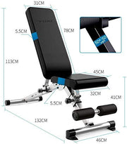 Adjustable Foldable Weight Bench for Home Gym Workouts