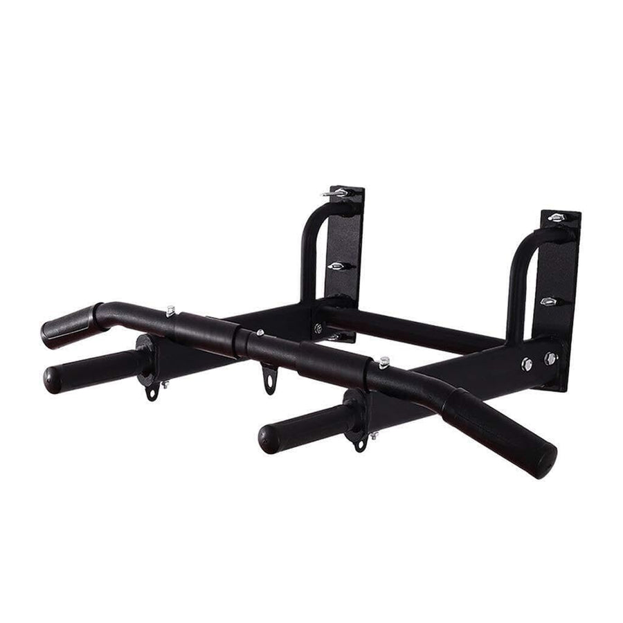Wall-Mounted Pull-Up Bar with Non-Slip Handles for Home Gym Training