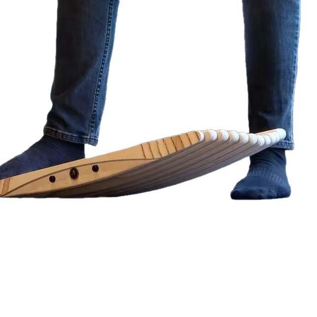 360° Maple Wood Balance Board for Core Strength & Stability Training