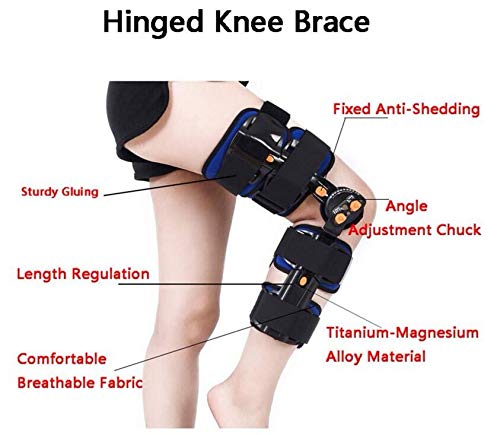 Adjustable Hinged Knee Support Brace for Recovery & Training