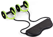 Double Ab Roller for Core Strength & Fitness Training