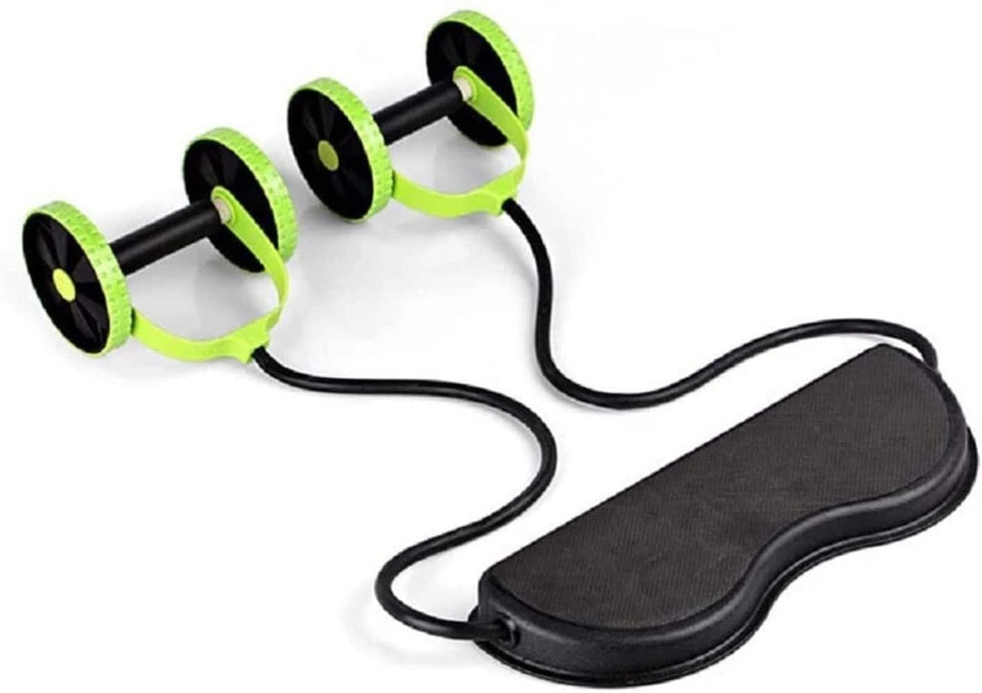 Double Ab Roller for Core Strength & Fitness Training