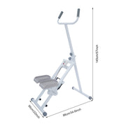 Foldable Stair Stepper with Display for Full-Body Home Workouts