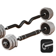 Adjustable Dumbbell, Barbell & Kettlebell Training Set