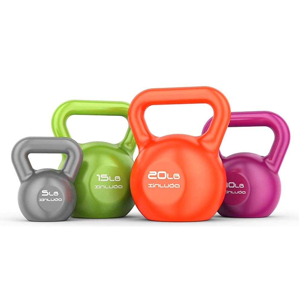 Color Fitness Kettlebell for Strength Training & Workouts