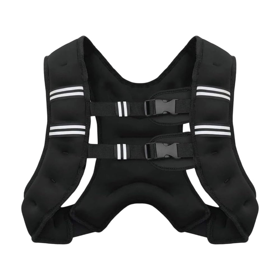 Weighted Vest with Reflective Strips for Running & Strength Training