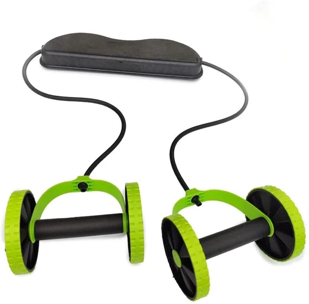 Double Ab Roller for Core Strength & Fitness Training