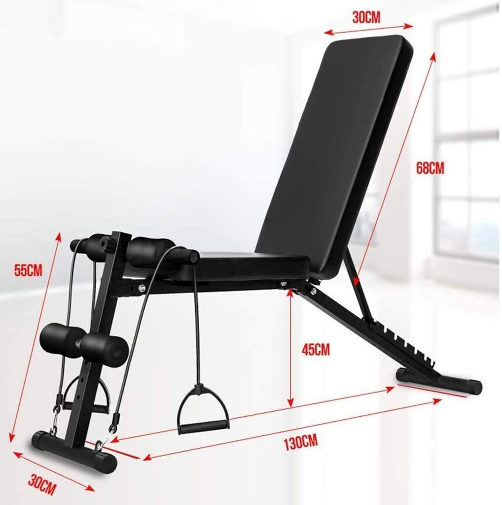 Adjustable Foldable Weight Bench for Strength & Core Training