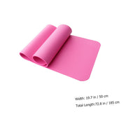 Extra Thick NBR Yoga Mat for Stretching & Floor Exercises