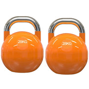 One-Piece Cast Iron Kettlebell for Strength Training