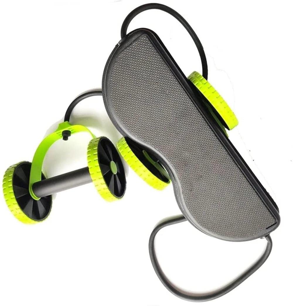 Double Ab Roller for Core Strength & Fitness Training