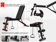 Adjustable Foldable Weight Bench for Strength & Core Training