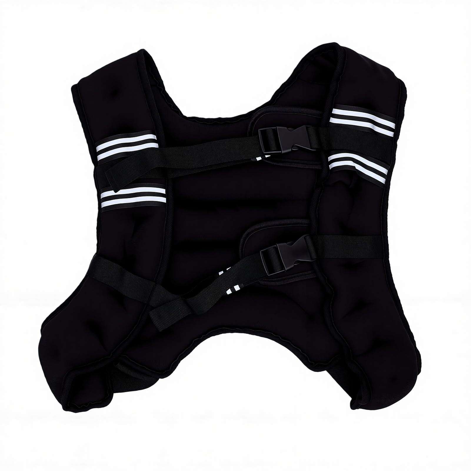 Adjustable Weighted Vest with Reflective Stripes for Training & Running