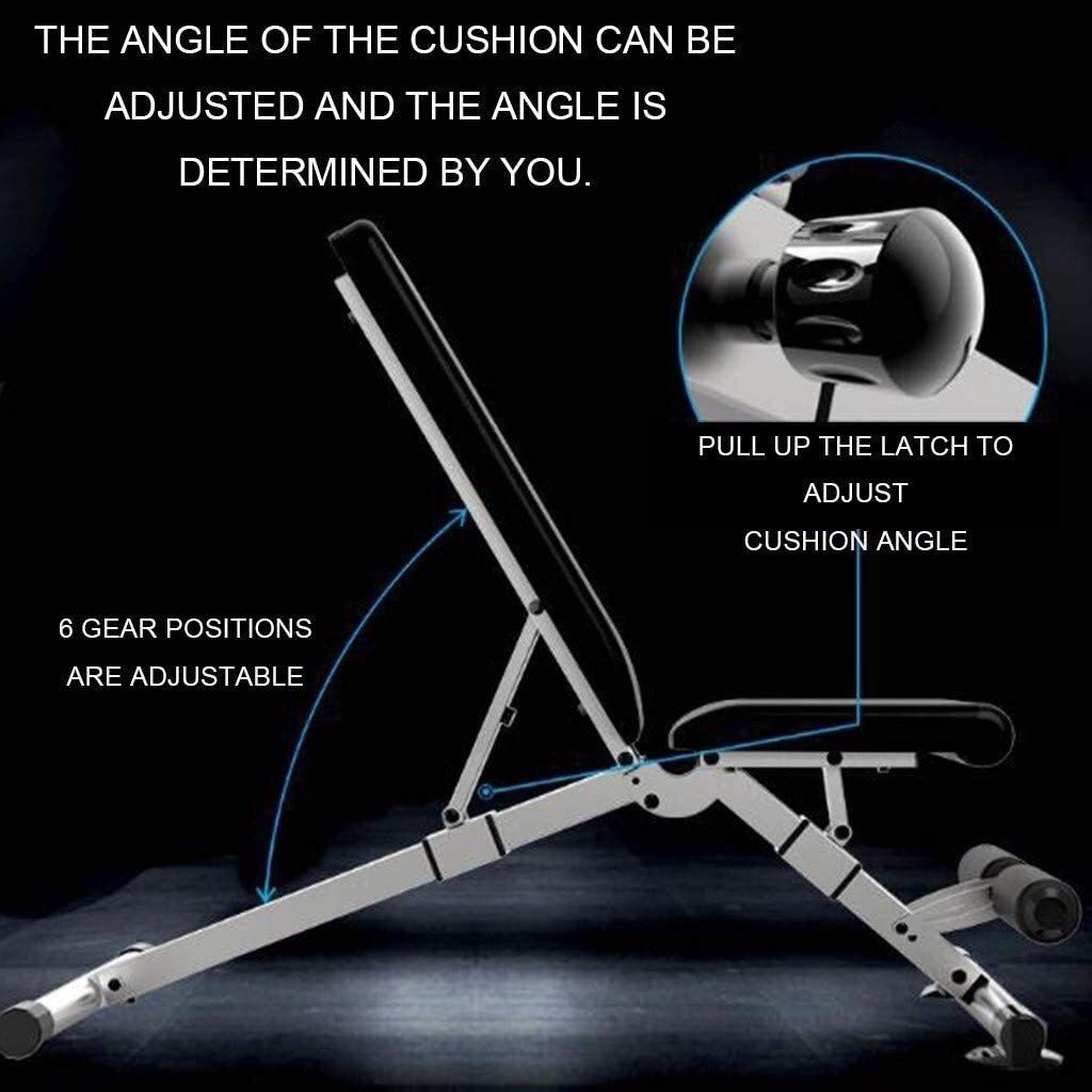 Adjustable Foldable Weight Bench for Home Gym Workouts