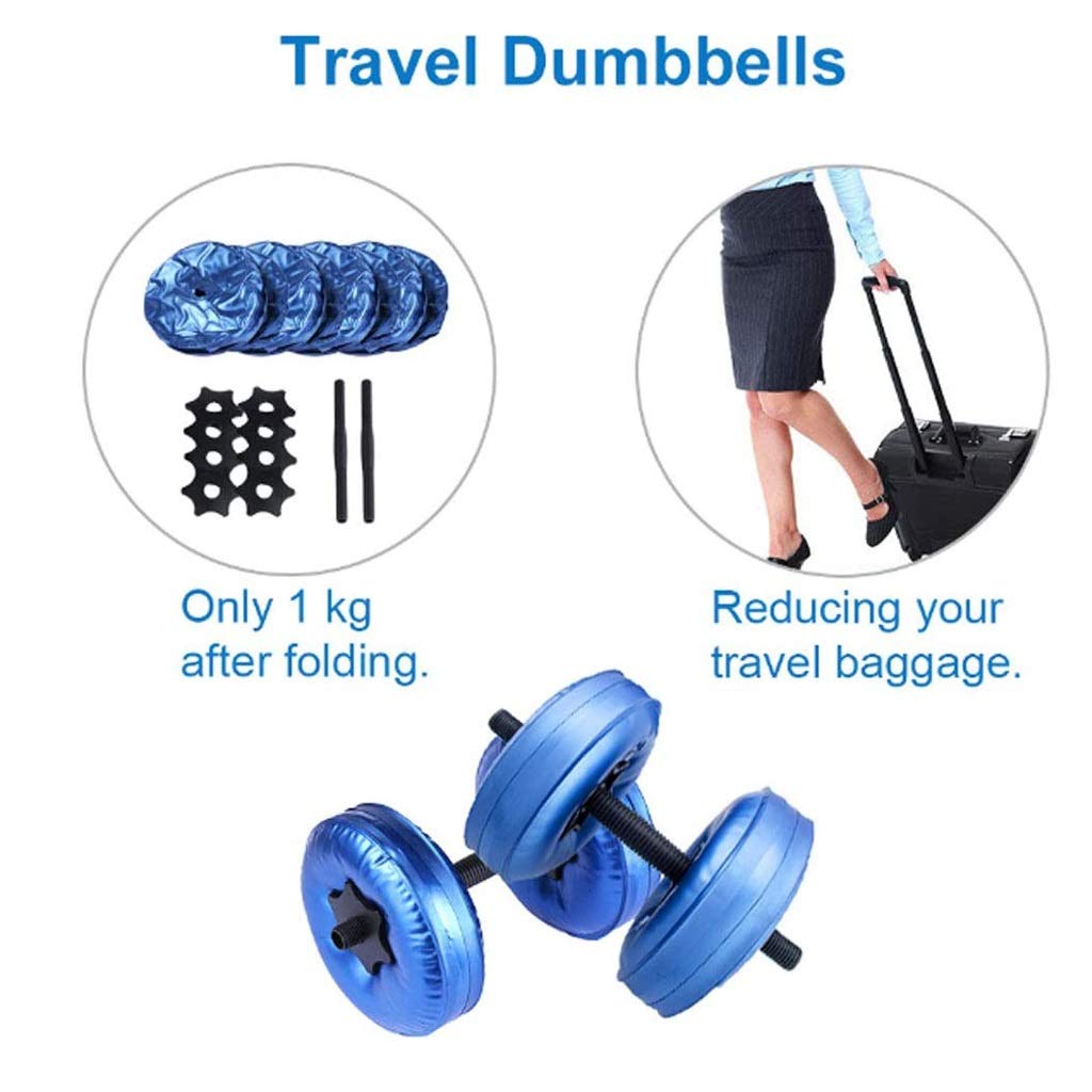 Adjustable Water-Filled Dumbbell Set for Home Fitness Training
