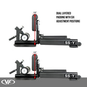 Adjustable Sissy Squat Machine for Leg & Core Strength Training