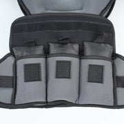 Adjustable Weighted Vest with Reflective Strips for Fitness Training