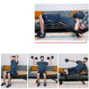 Folding Adjustable Weight Bench for Strength Training Workouts
