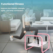 Balance Board Trainer for Strength, Stability & Fitness Workouts