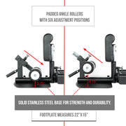 Adjustable Sissy Squat Machine for Leg & Core Strength Training