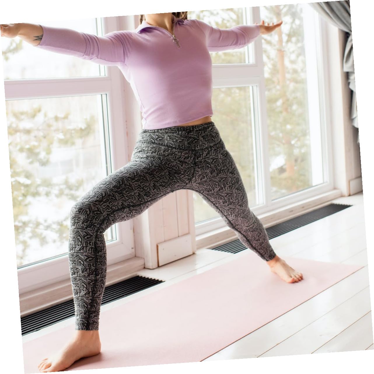 Extra Thick NBR Yoga Mat for Stretching & Floor Exercises