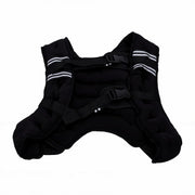 Adjustable Weighted Vest with Reflective Stripes for Training & Running