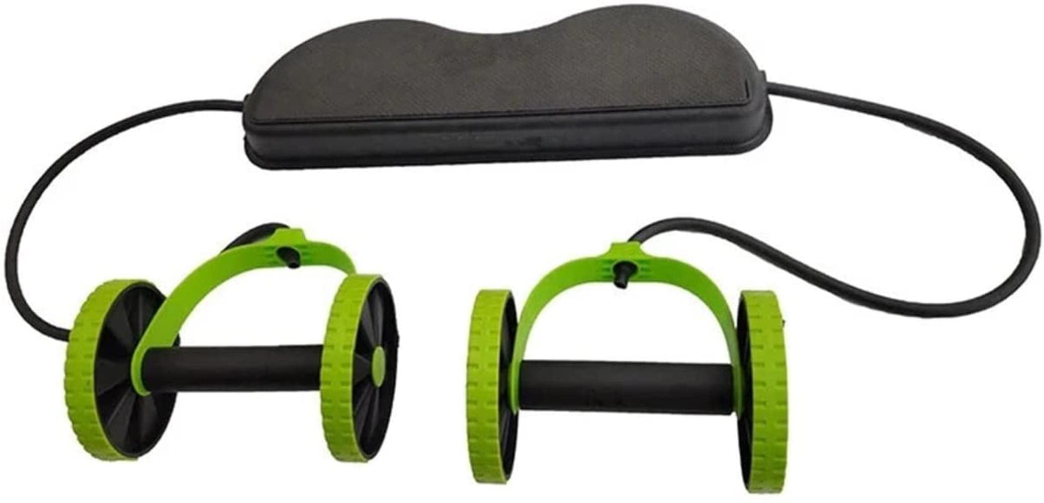 Double Ab Roller for Core Strength & Fitness Training