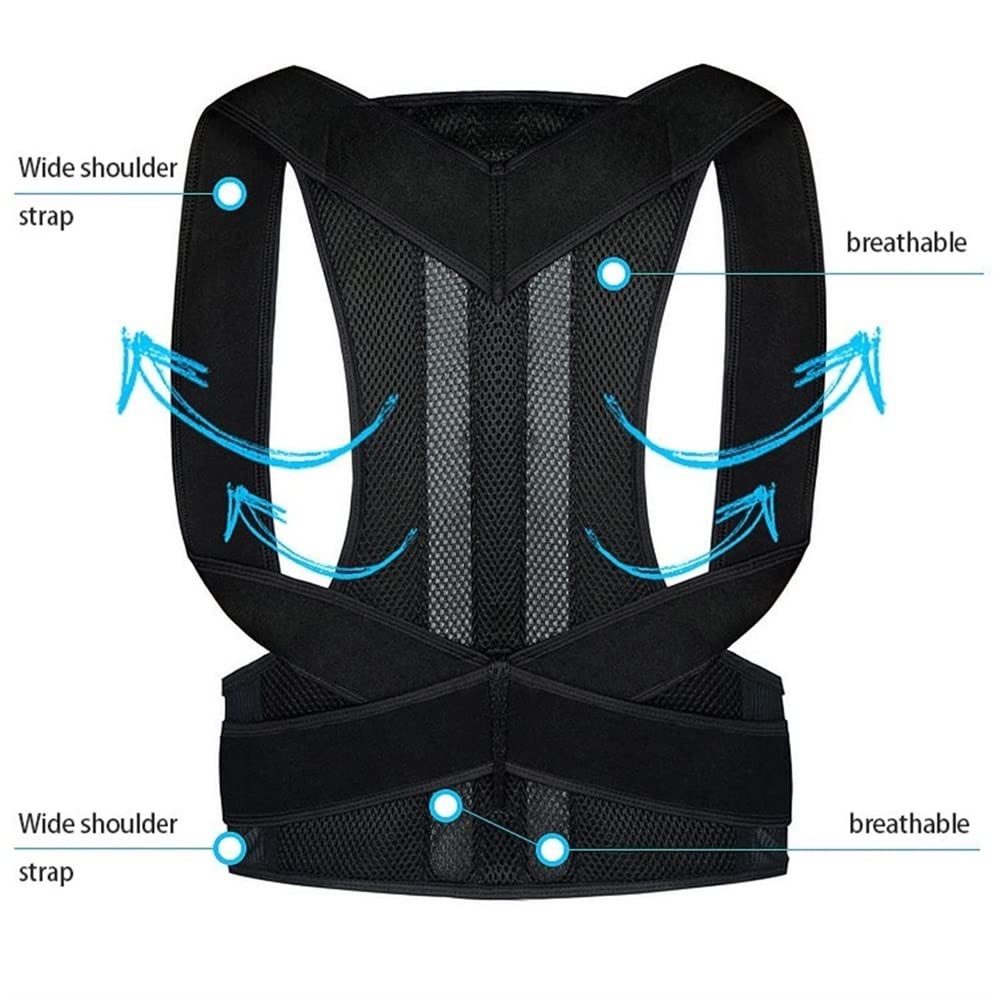 Adjustable Posture Corrector Back & Shoulder Support Brace