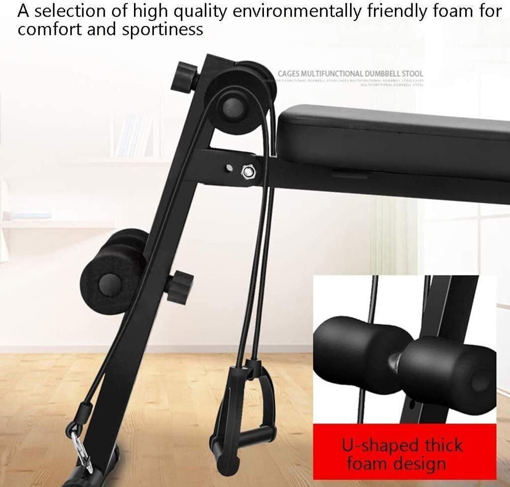 Adjustable Foldable Weight Bench for Strength & Core Training