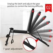 Adjustable Foldable Weight Bench for Strength & Core Training