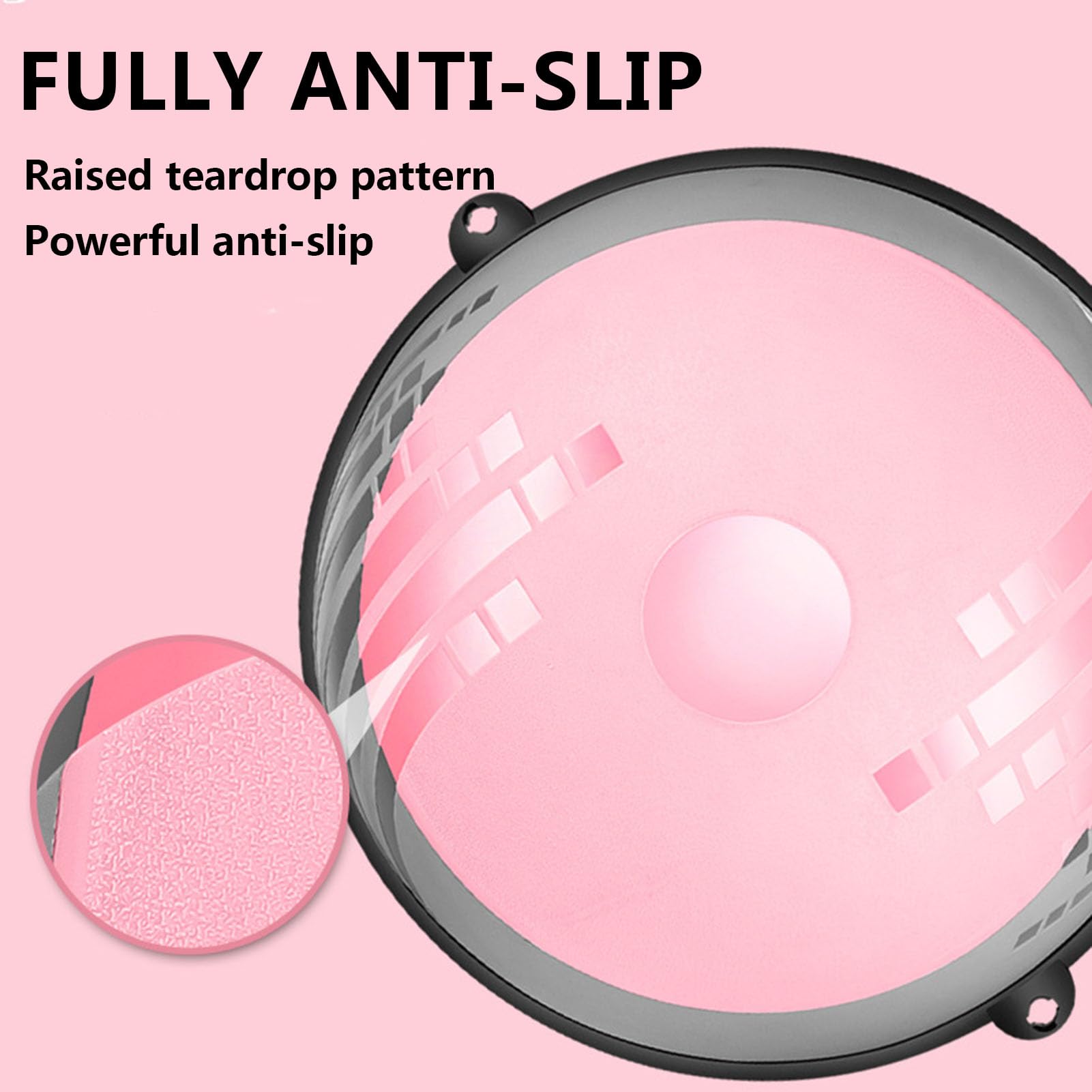 60cm Half Balance Ball Trainer with Resistance Bands