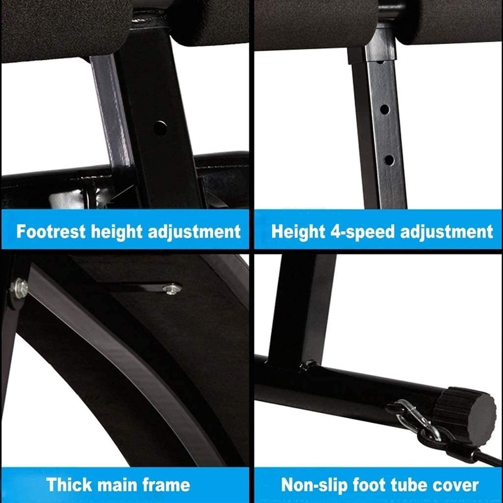 Folding Adjustable Weight Bench for Full Body Workouts