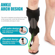 Carbon Fiber AFO Foot Drop Brace for Walking & Ankle Support