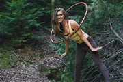 Beginner Weighted Fitness Hula Hoop for Cardio & Core Workouts