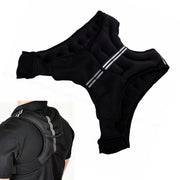 Adjustable Weighted Vest with Reflective Stripes for Training & Running