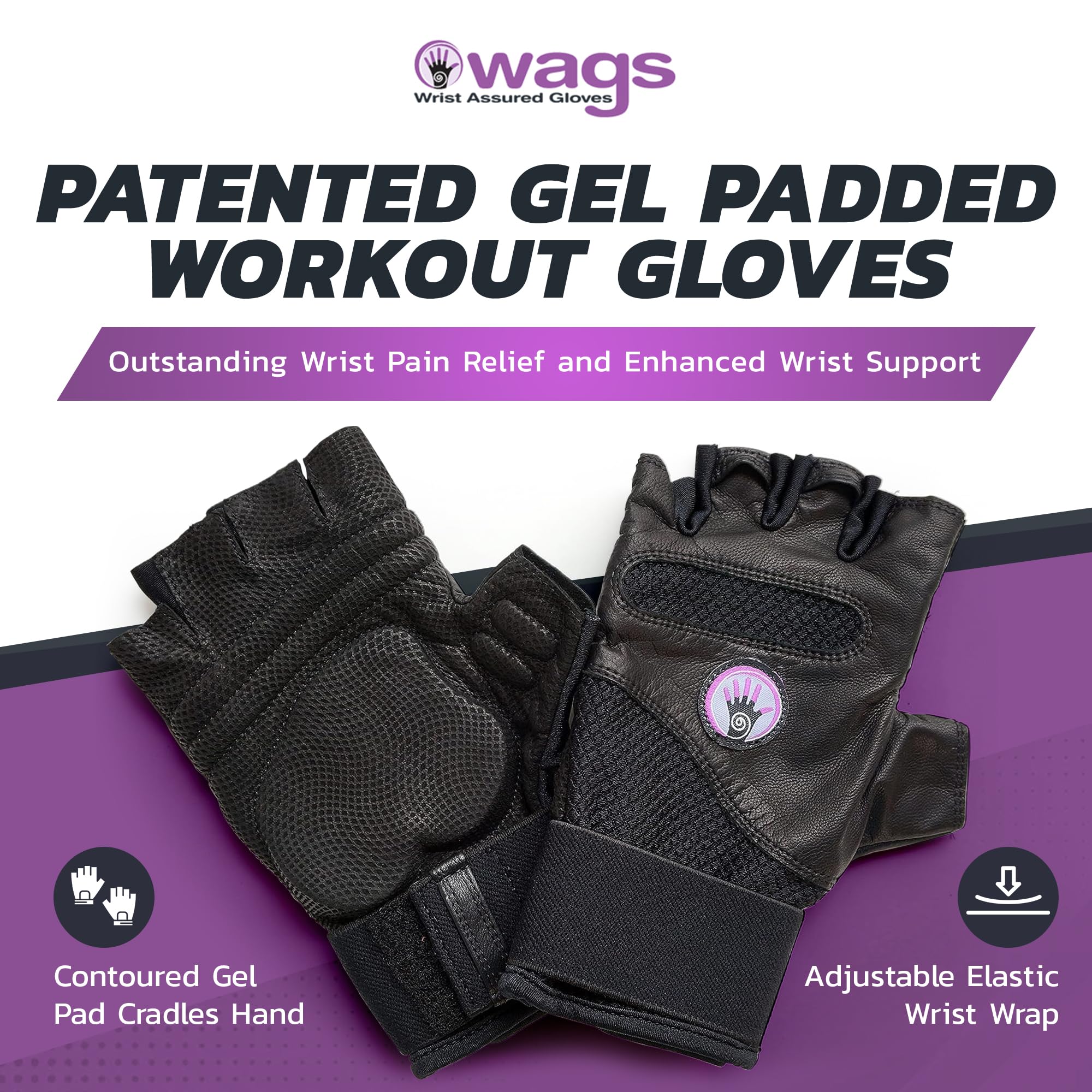Fingerless Fitness Gloves with Ergonomic Gel Padding for Gym Training