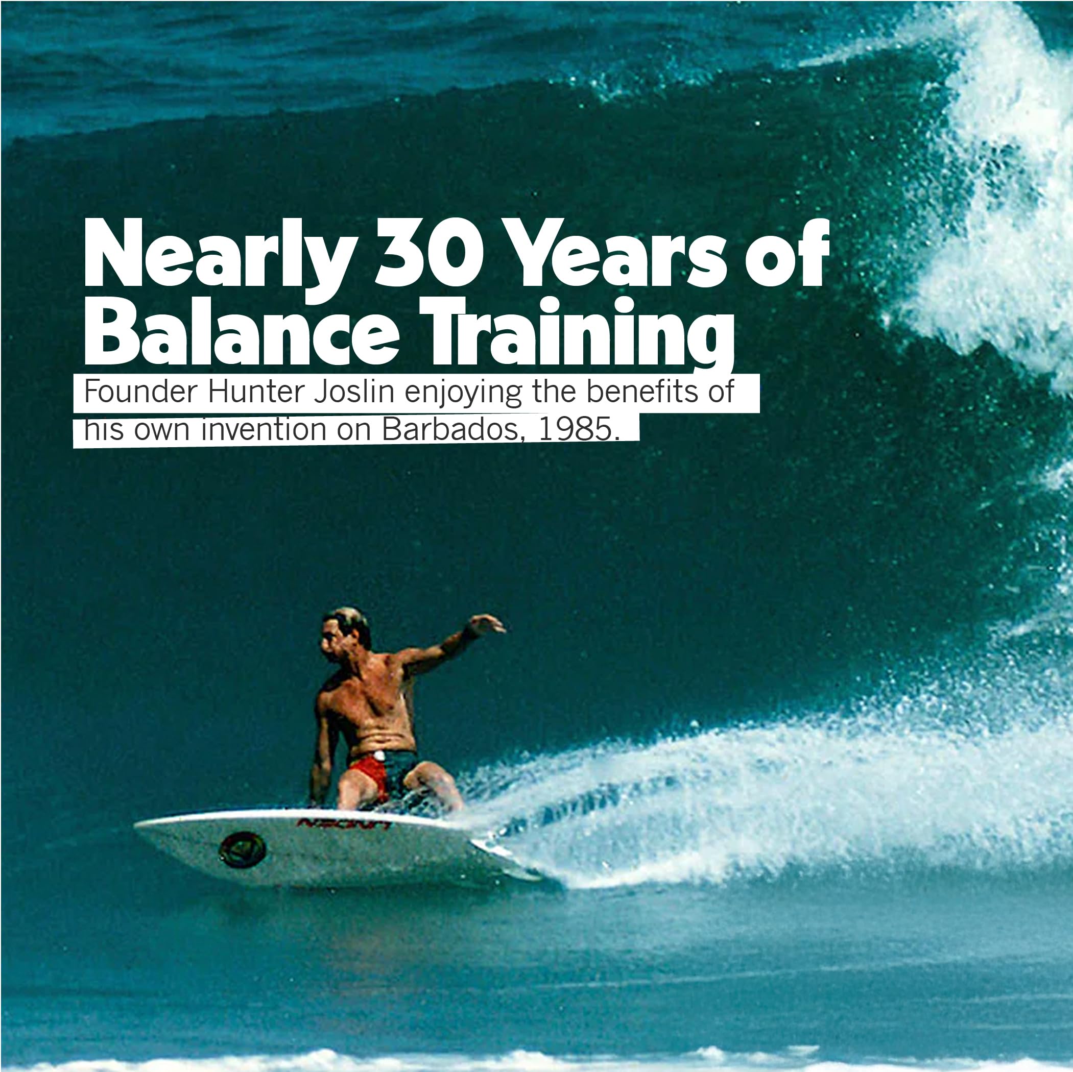 Balance Board with Roller for Core Strength & Stability Training