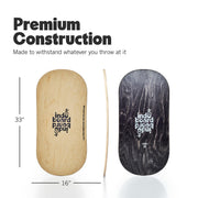 Balance Board with Roller for Core Strength & Stability Training